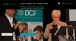 Desktop Screenshot of dcf-quimper.com